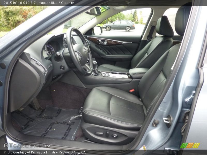 Hagane Blue / Graphite 2015 Infiniti Q50 3.7