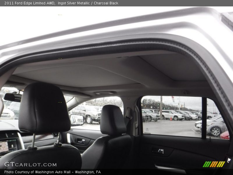 Ingot Silver Metallic / Charcoal Black 2011 Ford Edge Limited AWD