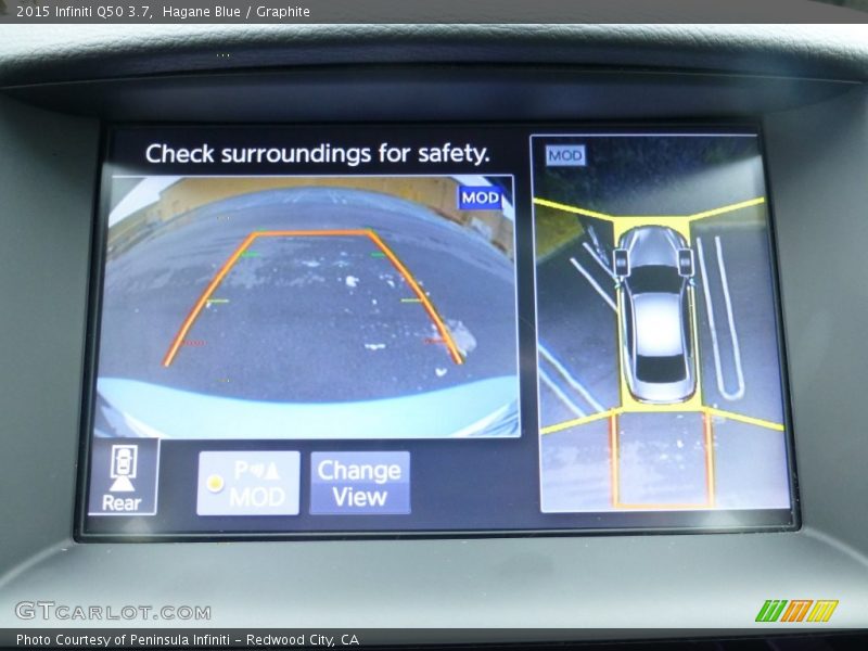 Hagane Blue / Graphite 2015 Infiniti Q50 3.7