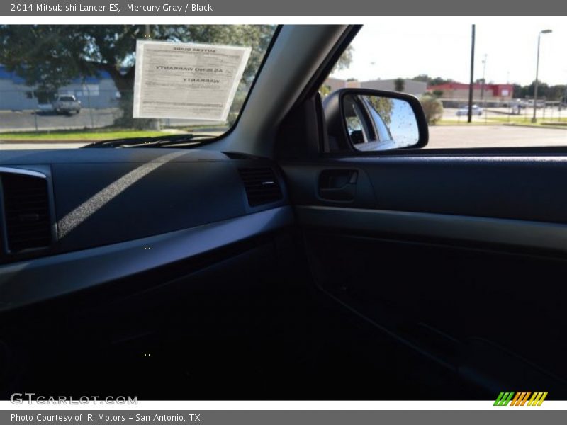 Mercury Gray / Black 2014 Mitsubishi Lancer ES