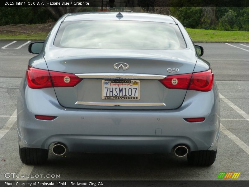 Hagane Blue / Graphite 2015 Infiniti Q50 3.7