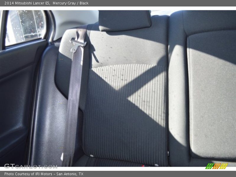 Mercury Gray / Black 2014 Mitsubishi Lancer ES