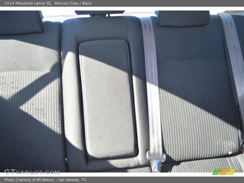 Mercury Gray / Black 2014 Mitsubishi Lancer ES