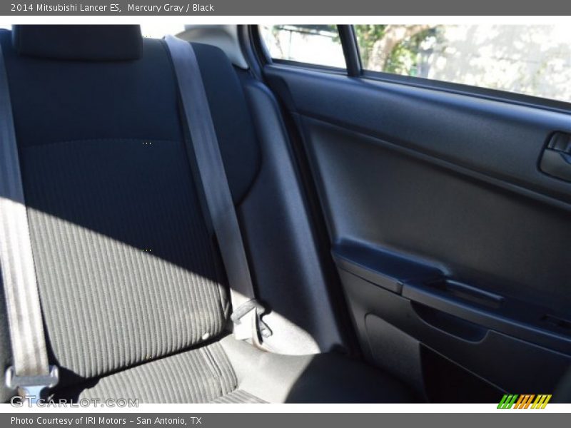 Mercury Gray / Black 2014 Mitsubishi Lancer ES