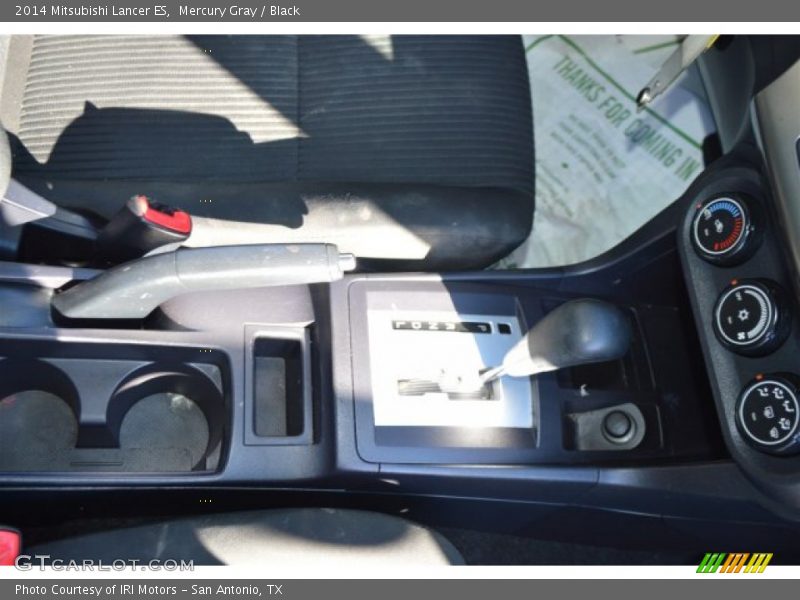 Mercury Gray / Black 2014 Mitsubishi Lancer ES