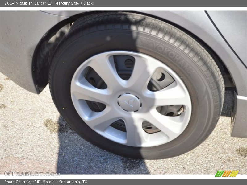 Mercury Gray / Black 2014 Mitsubishi Lancer ES