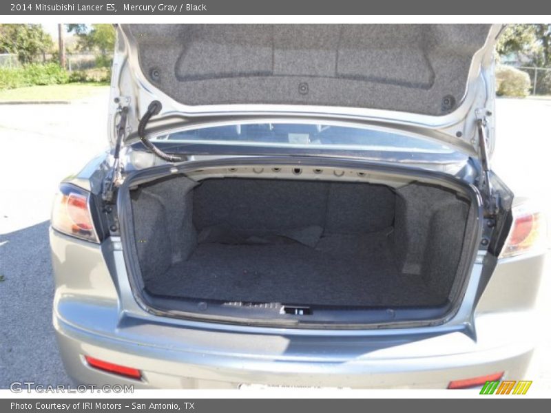 Mercury Gray / Black 2014 Mitsubishi Lancer ES