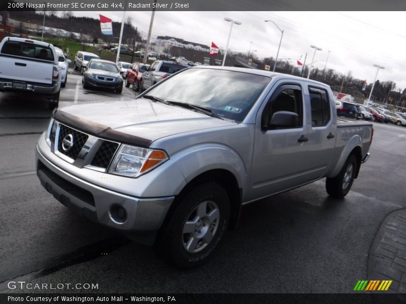 Radiant Silver / Steel 2008 Nissan Frontier SE Crew Cab 4x4