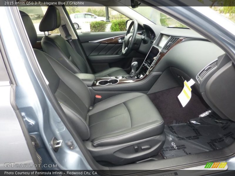 Hagane Blue / Graphite 2015 Infiniti Q50 3.7