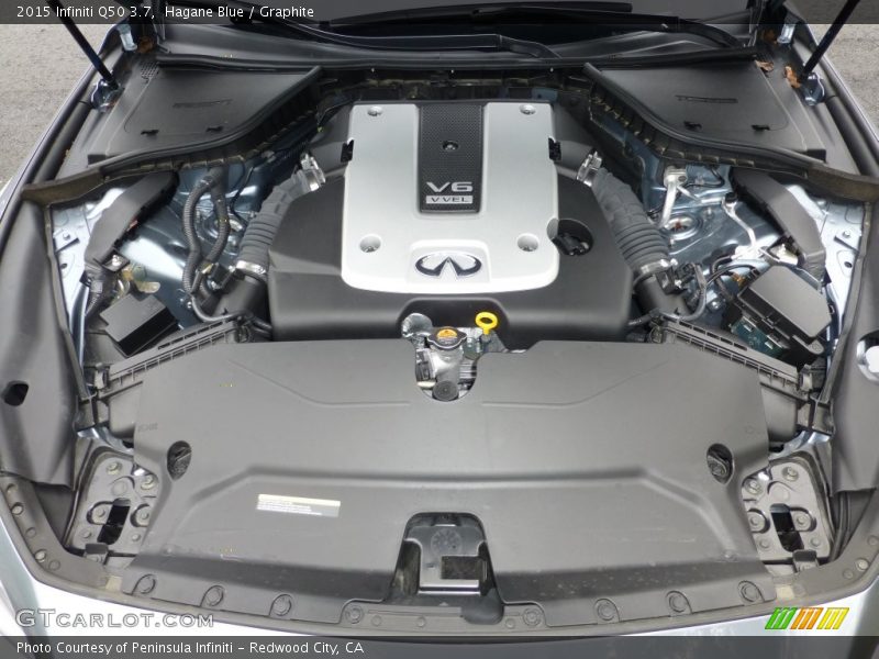 Hagane Blue / Graphite 2015 Infiniti Q50 3.7