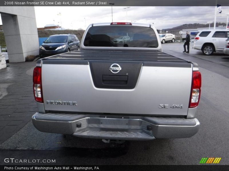 Radiant Silver / Steel 2008 Nissan Frontier SE Crew Cab 4x4