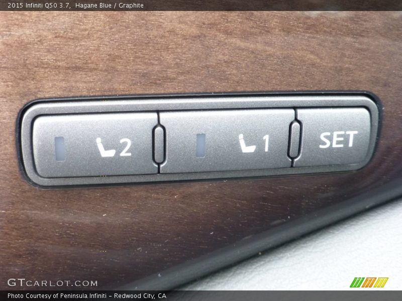 Hagane Blue / Graphite 2015 Infiniti Q50 3.7