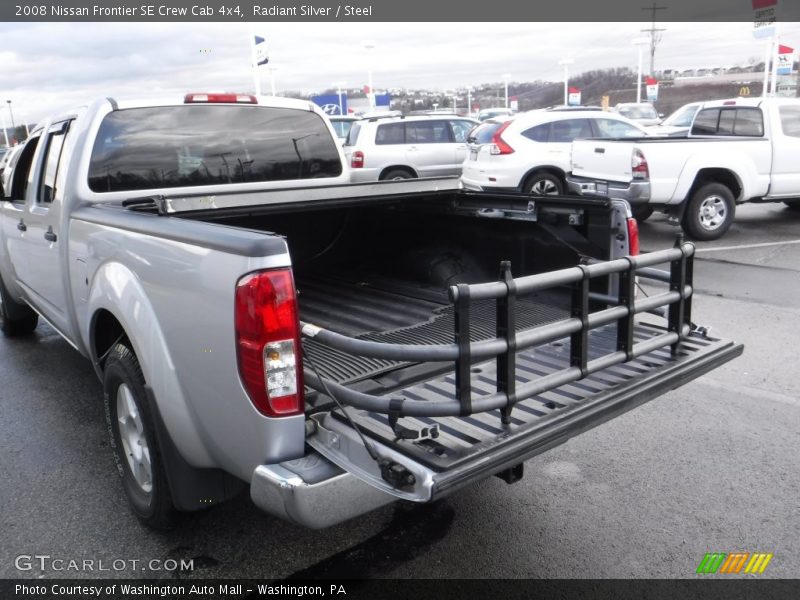 Radiant Silver / Steel 2008 Nissan Frontier SE Crew Cab 4x4