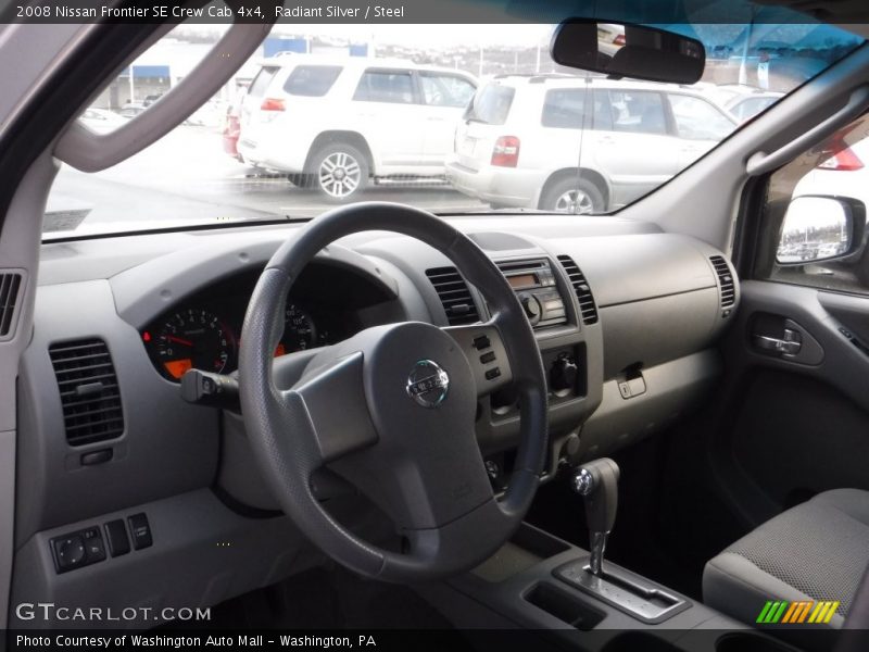 Radiant Silver / Steel 2008 Nissan Frontier SE Crew Cab 4x4