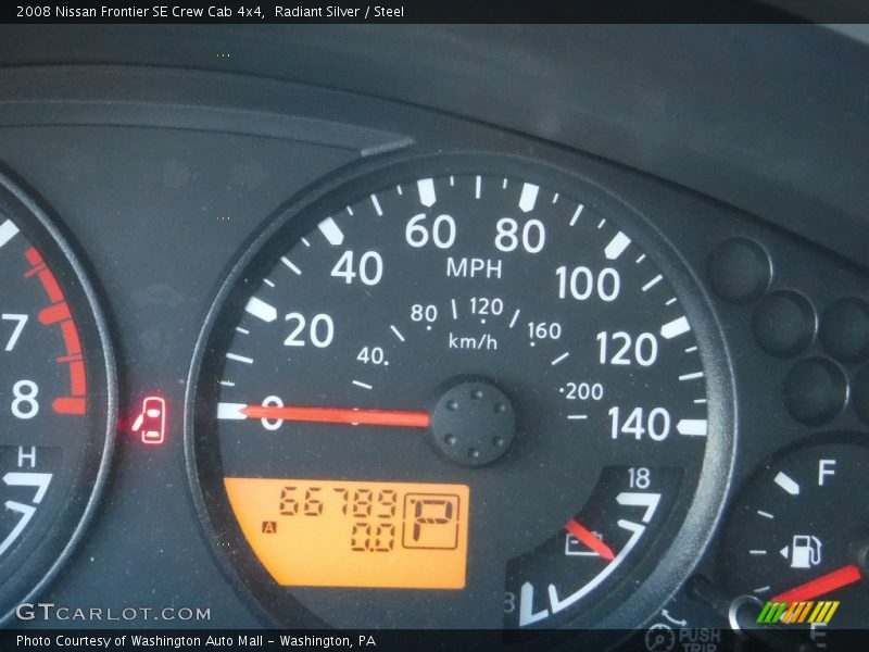 Radiant Silver / Steel 2008 Nissan Frontier SE Crew Cab 4x4