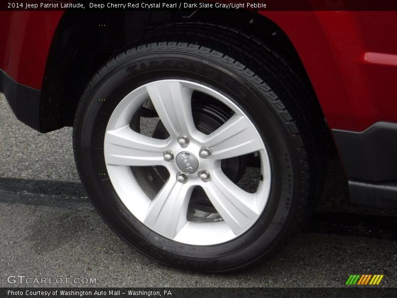 Deep Cherry Red Crystal Pearl / Dark Slate Gray/Light Pebble 2014 Jeep Patriot Latitude