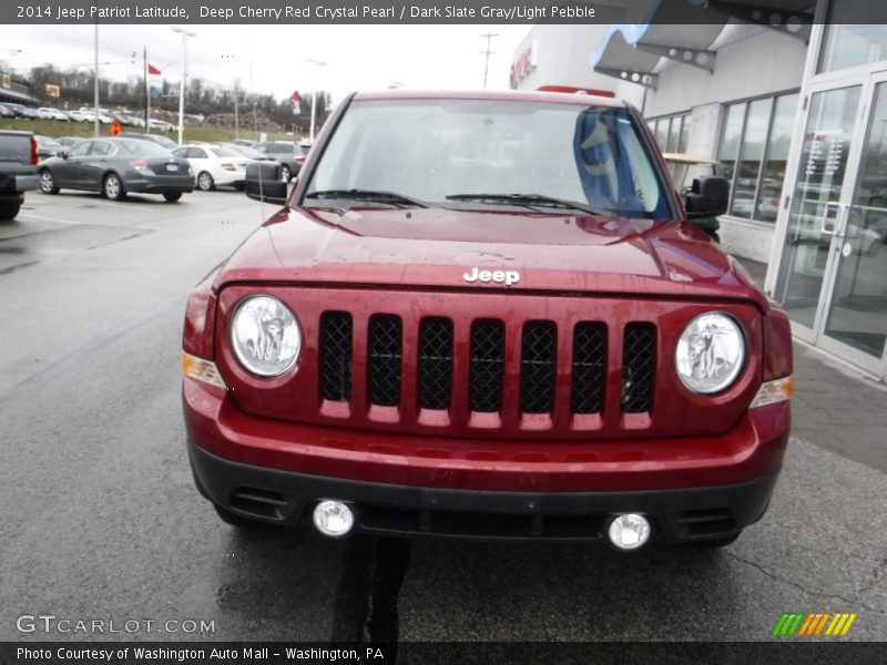 Deep Cherry Red Crystal Pearl / Dark Slate Gray/Light Pebble 2014 Jeep Patriot Latitude