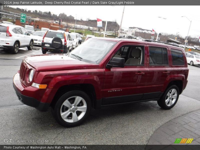 Deep Cherry Red Crystal Pearl / Dark Slate Gray/Light Pebble 2014 Jeep Patriot Latitude