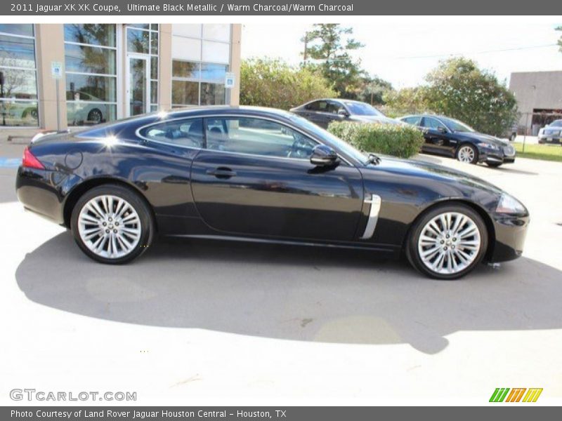 Ultimate Black Metallic / Warm Charcoal/Warm Charcoal 2011 Jaguar XK XK Coupe