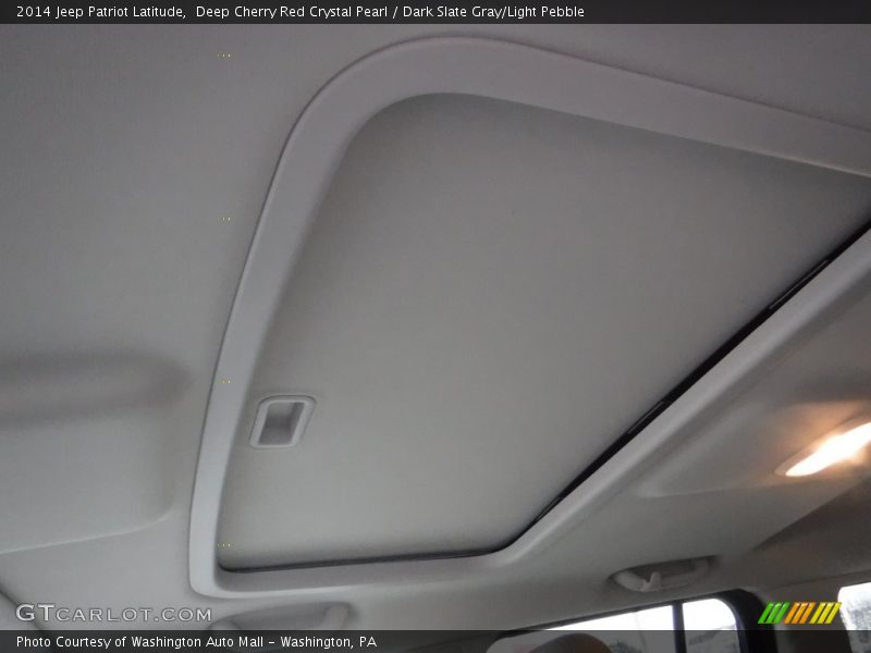 Deep Cherry Red Crystal Pearl / Dark Slate Gray/Light Pebble 2014 Jeep Patriot Latitude
