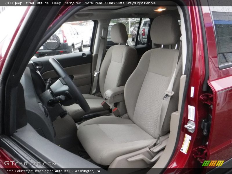 Deep Cherry Red Crystal Pearl / Dark Slate Gray/Light Pebble 2014 Jeep Patriot Latitude