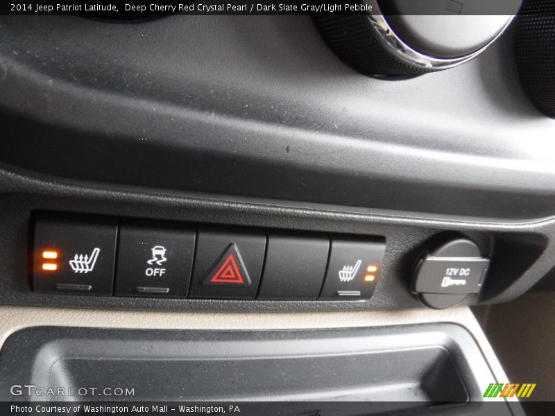 Deep Cherry Red Crystal Pearl / Dark Slate Gray/Light Pebble 2014 Jeep Patriot Latitude