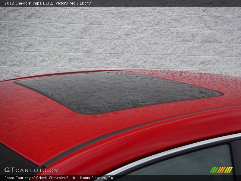 Victory Red / Ebony 2012 Chevrolet Impala LTZ