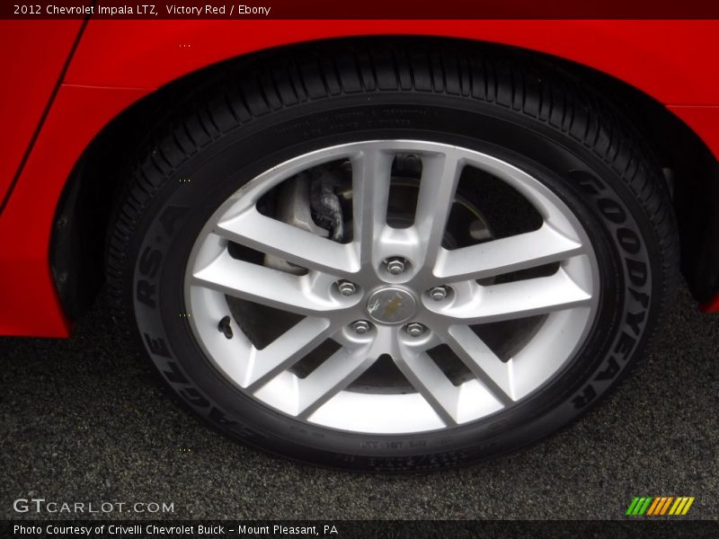 Victory Red / Ebony 2012 Chevrolet Impala LTZ