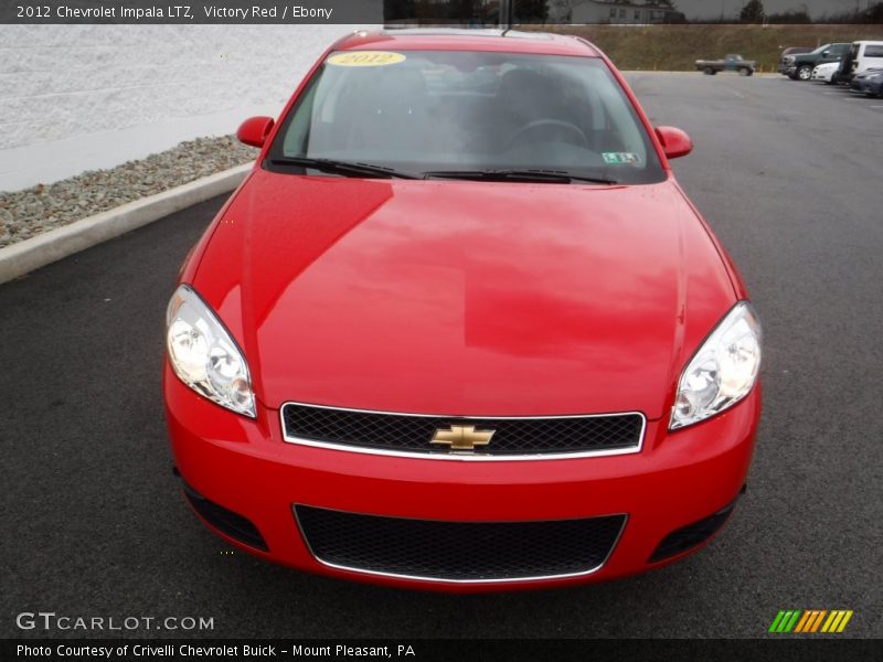 Victory Red / Ebony 2012 Chevrolet Impala LTZ