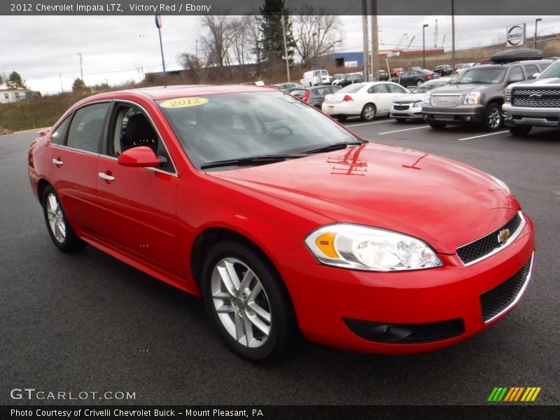 Victory Red / Ebony 2012 Chevrolet Impala LTZ