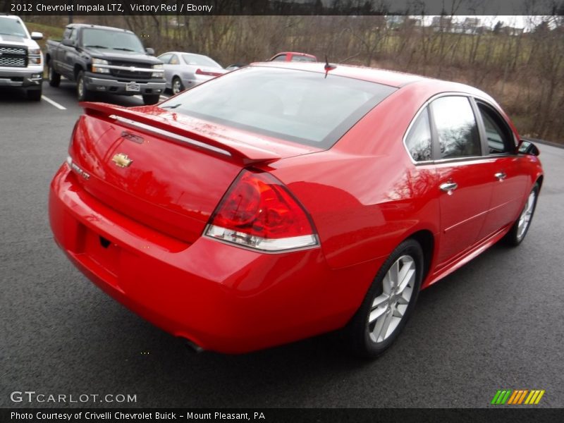 Victory Red / Ebony 2012 Chevrolet Impala LTZ
