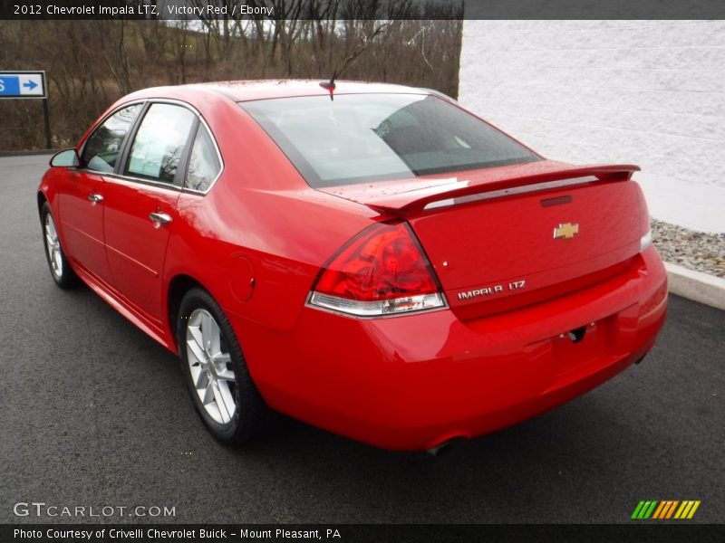 Victory Red / Ebony 2012 Chevrolet Impala LTZ