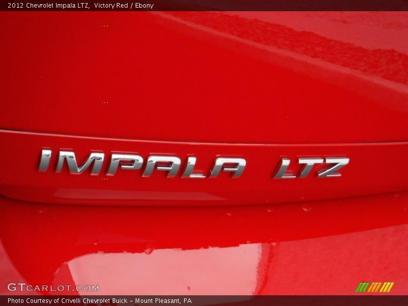 Victory Red / Ebony 2012 Chevrolet Impala LTZ