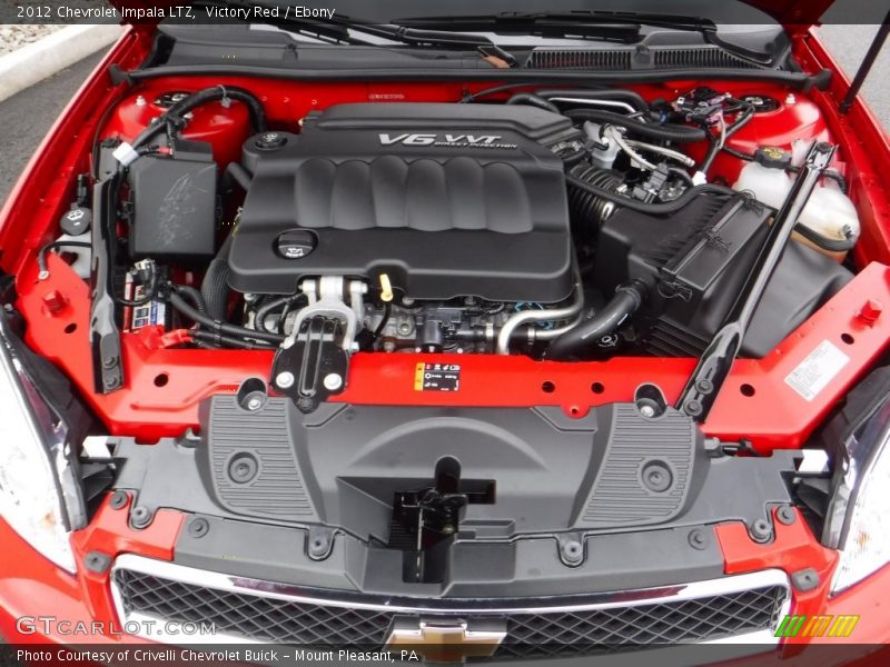 Victory Red / Ebony 2012 Chevrolet Impala LTZ