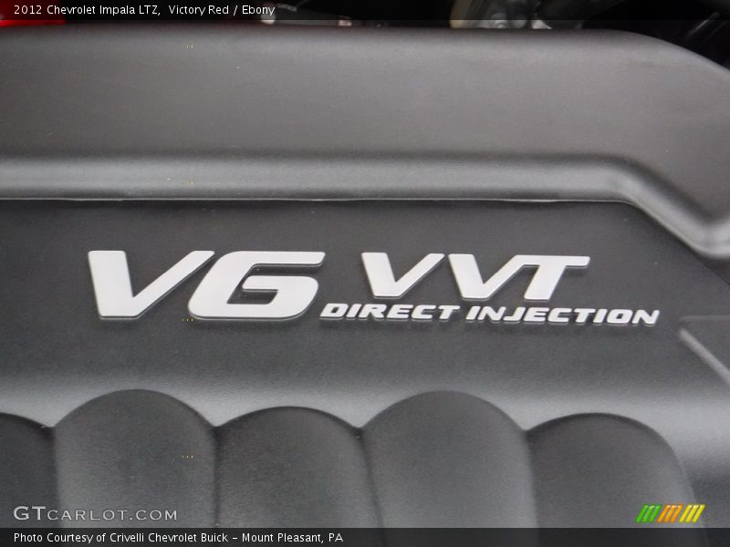 Victory Red / Ebony 2012 Chevrolet Impala LTZ