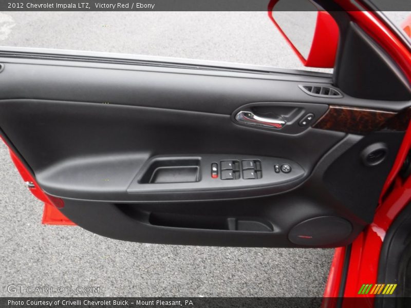 Victory Red / Ebony 2012 Chevrolet Impala LTZ