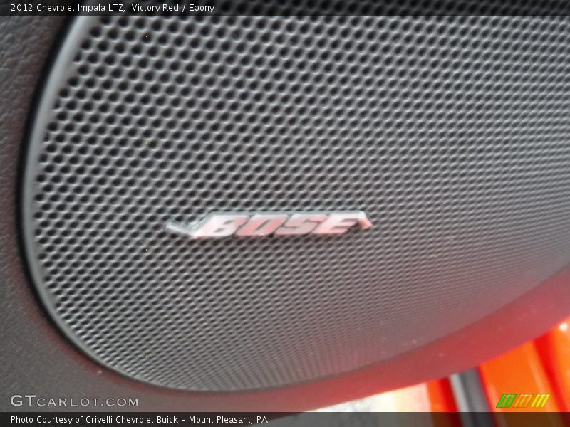 Victory Red / Ebony 2012 Chevrolet Impala LTZ
