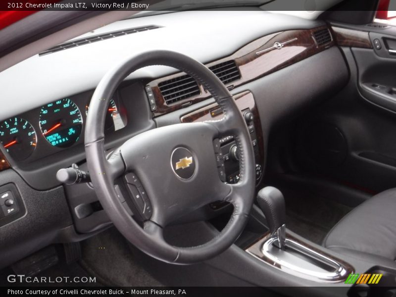 Victory Red / Ebony 2012 Chevrolet Impala LTZ
