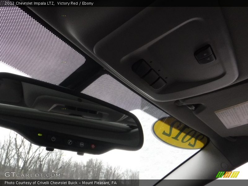 Victory Red / Ebony 2012 Chevrolet Impala LTZ