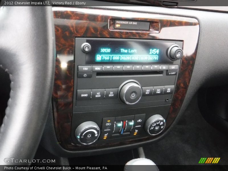 Victory Red / Ebony 2012 Chevrolet Impala LTZ
