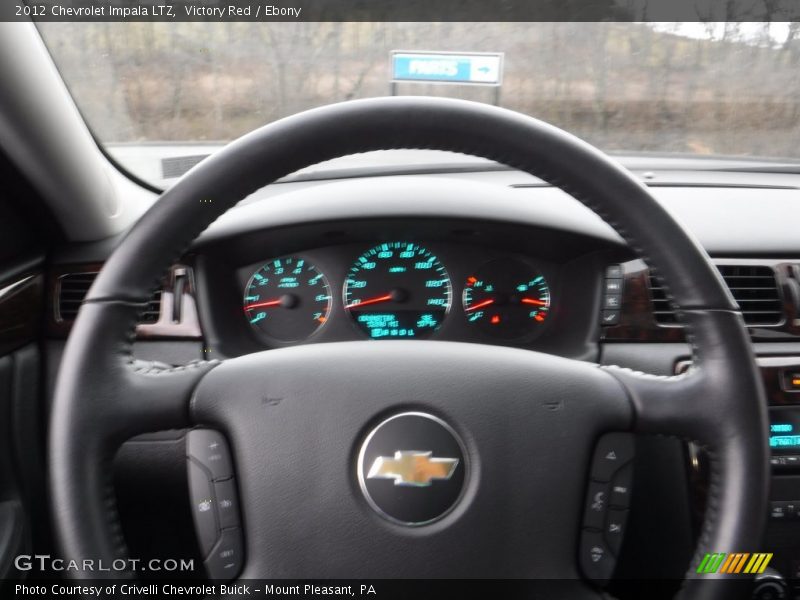Victory Red / Ebony 2012 Chevrolet Impala LTZ
