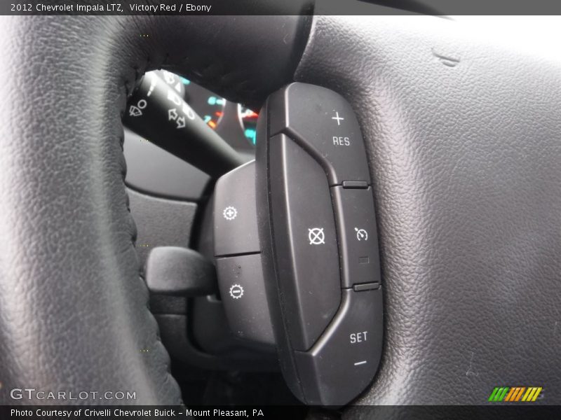 Victory Red / Ebony 2012 Chevrolet Impala LTZ