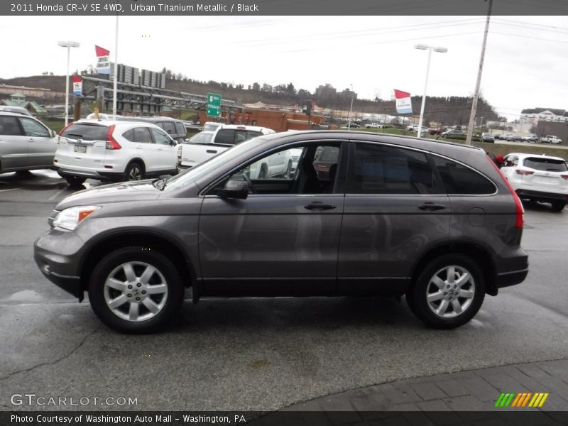 Urban Titanium Metallic / Black 2011 Honda CR-V SE 4WD