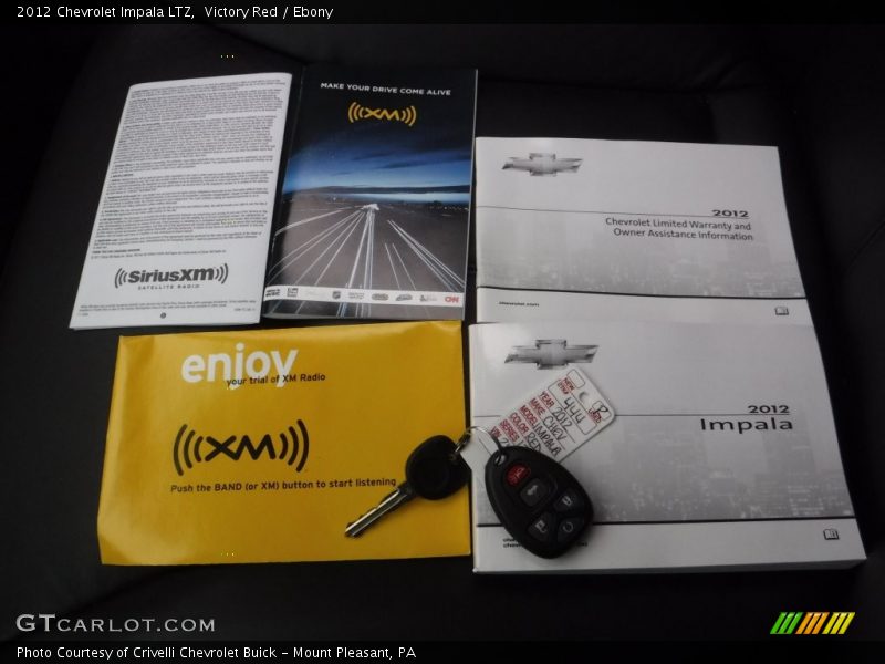 Victory Red / Ebony 2012 Chevrolet Impala LTZ