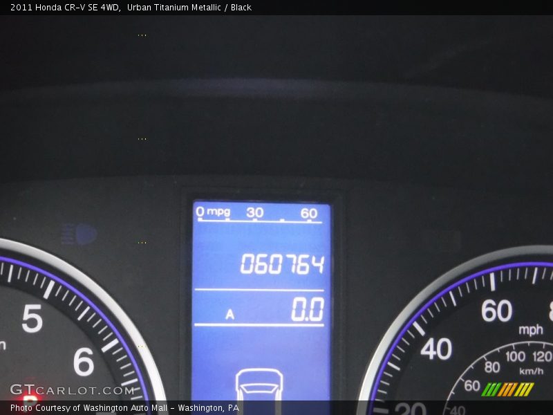 Urban Titanium Metallic / Black 2011 Honda CR-V SE 4WD