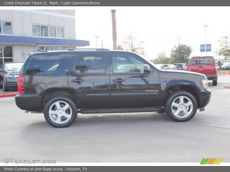 Black / Light Cashmere/Ebony 2008 Chevrolet Tahoe LS