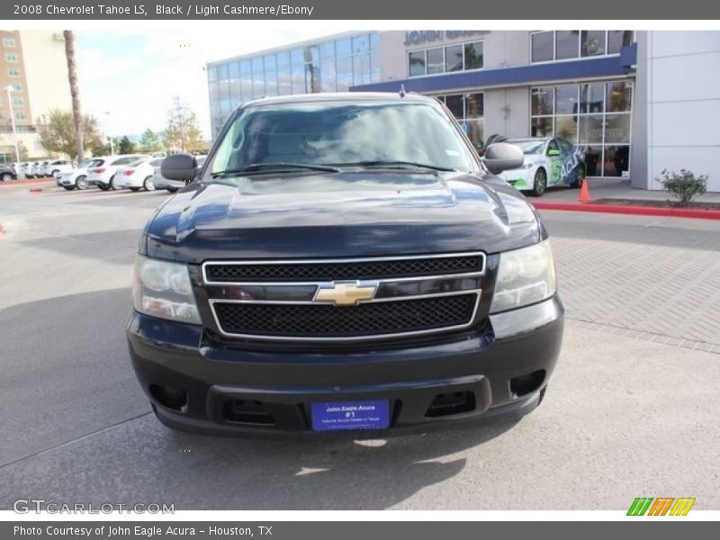 Black / Light Cashmere/Ebony 2008 Chevrolet Tahoe LS