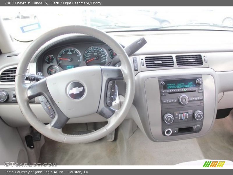 Black / Light Cashmere/Ebony 2008 Chevrolet Tahoe LS