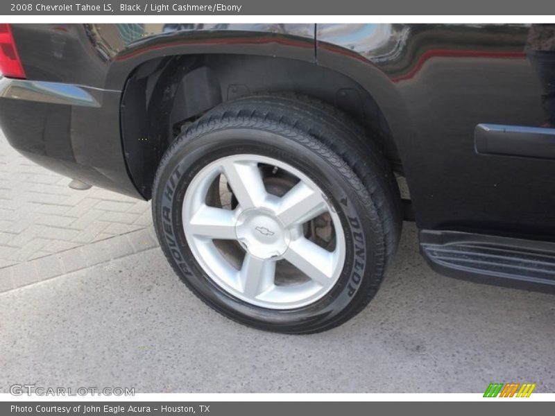 Black / Light Cashmere/Ebony 2008 Chevrolet Tahoe LS