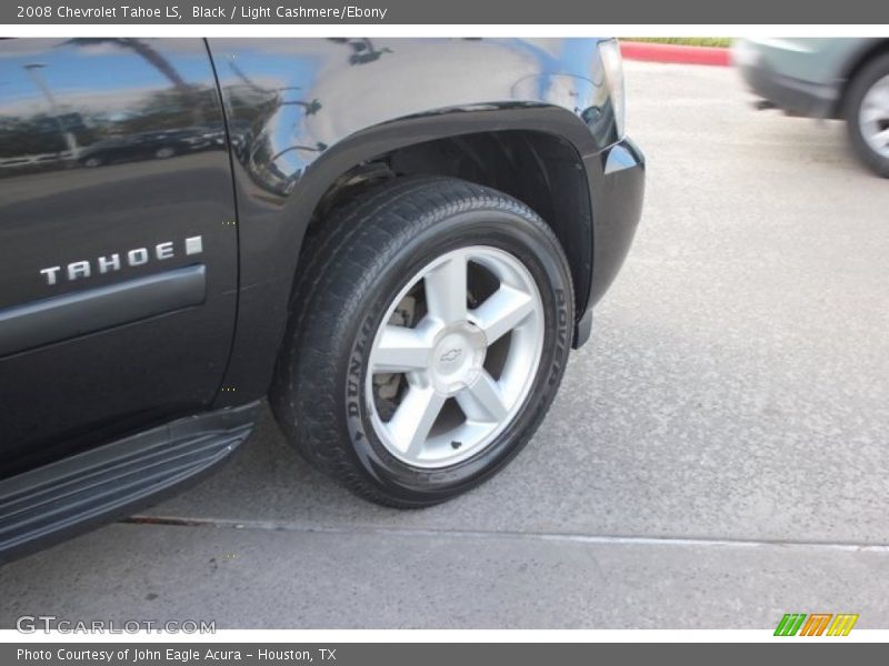 Black / Light Cashmere/Ebony 2008 Chevrolet Tahoe LS